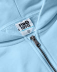 Daily Zip Hoodie in Baby Blue