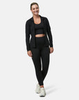 Adaptive Zip in Black - Midlayer - Gym+Coffee IE