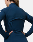 Adaptive Zip in Petrol Blue - Midlayer - Gym+Coffee IE