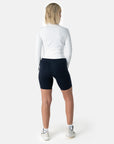 Adaptive Crop Zip in White - Midlayer - Gym+Coffee IE