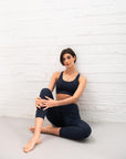 Aurora 7/8 Legging in Obsidian - Leggings - Gym+Coffee IE