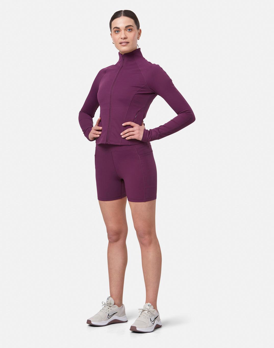 Aurora Midlayer in Sangria - Midlayer - Gym+Coffee IE