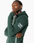 Chill Zip Hoodie in Mountain Green - Hoodies - Gym+Coffee IE