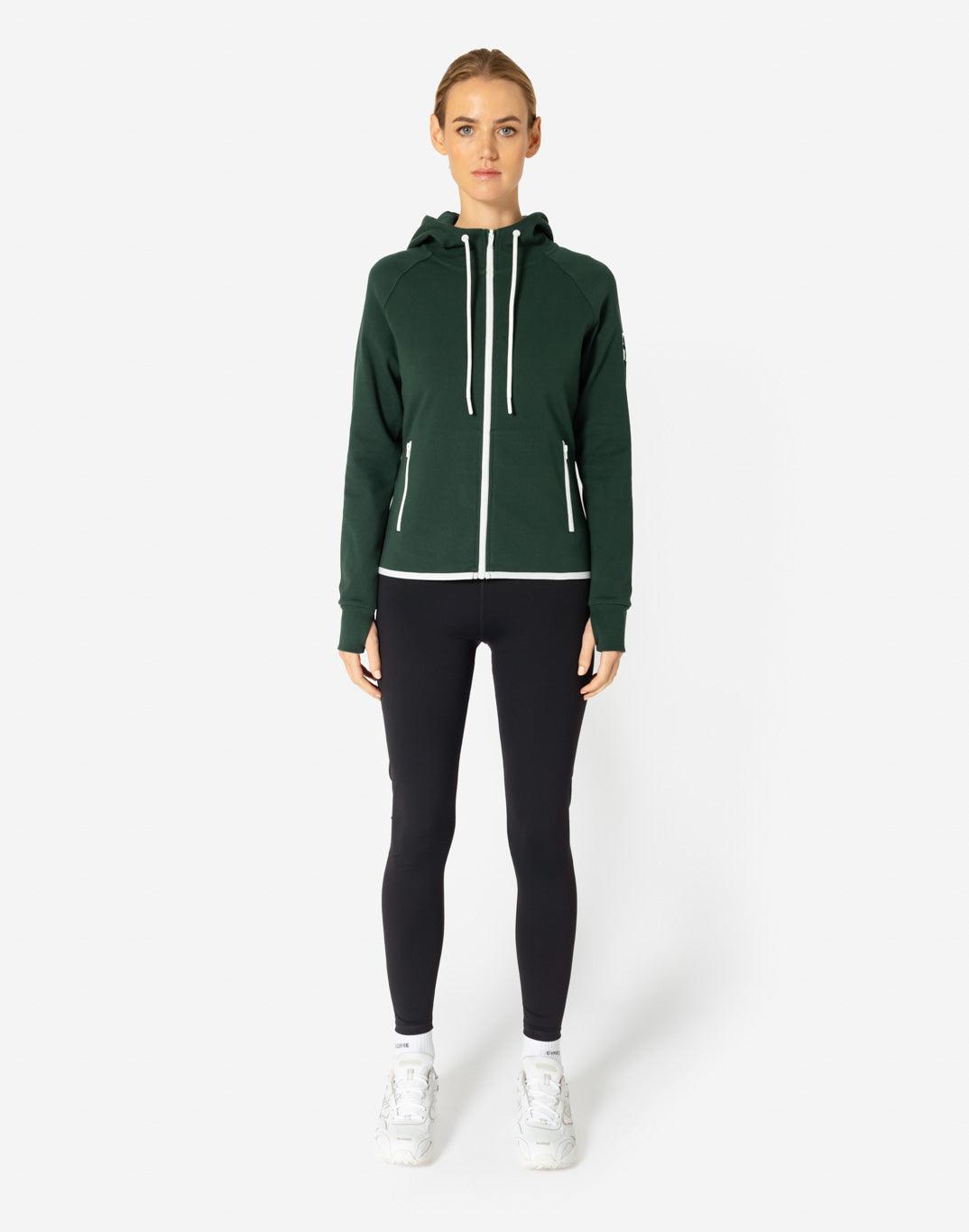 Chill Zip Hoodie in Mountain Green - Hoodies - Gym+Coffee IE