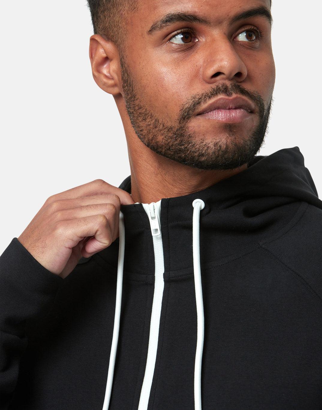 Chill Zip Hoodie in Black - Hoodies - Gym+Coffee IE