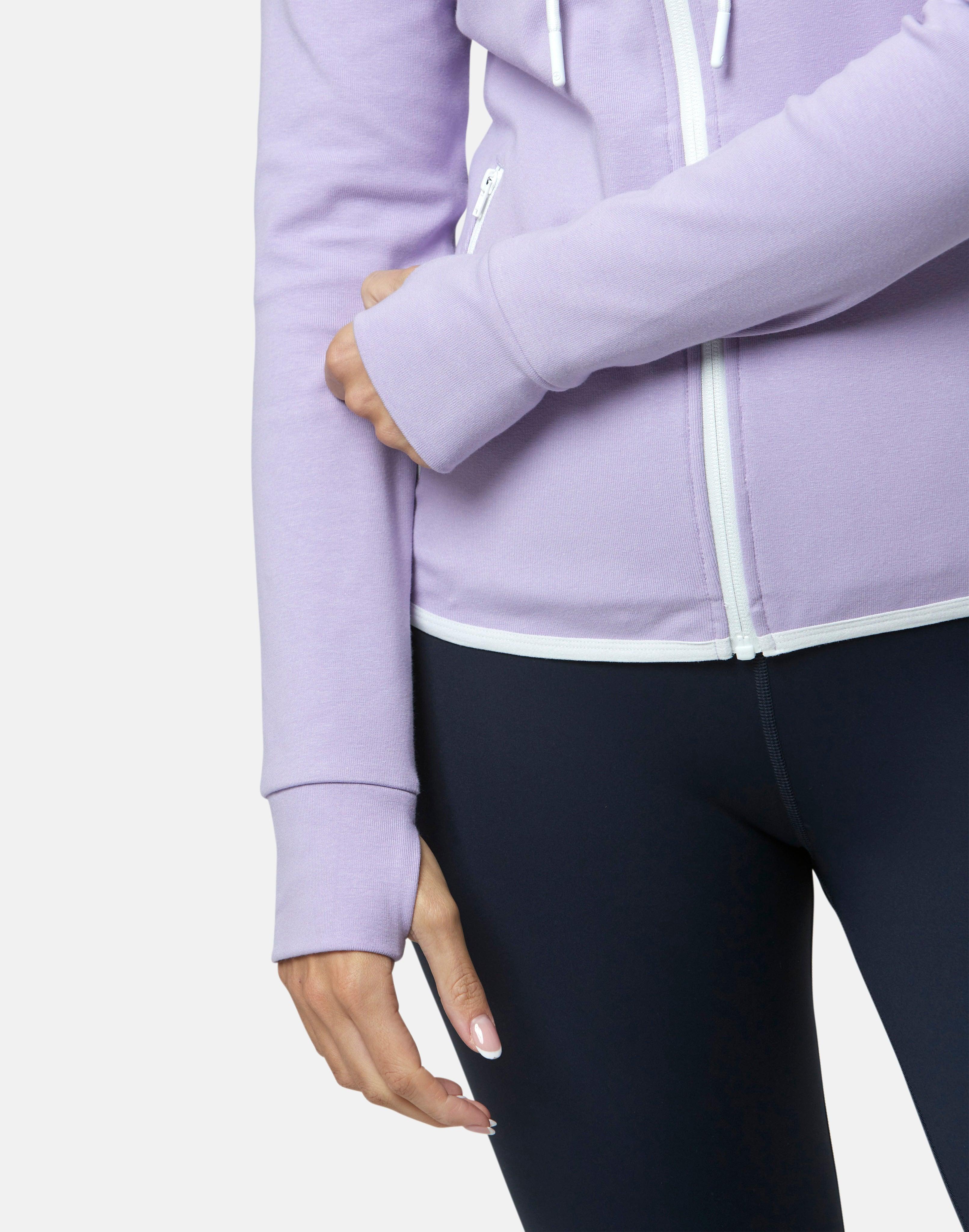 Chill Zip Hoodie in Lilac - Hoodies - Gym+Coffee IE