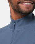 Chill Half Zip in Thunder Blue - Sweatshirts - Gym+Coffee IE