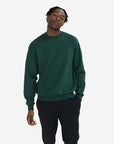 Sierra Fleece Crew in Mountain Green - Sweatshirts - Gym+Coffee IE