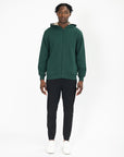 Sierra Fleece Zip Hoodie in Mountain Green - Hoodies - Gym+Coffee IE