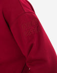 Snap Collar Sierra Fleece Sweatshirt in Deep Cherry - Sweatshirts - Gym+Coffee IE