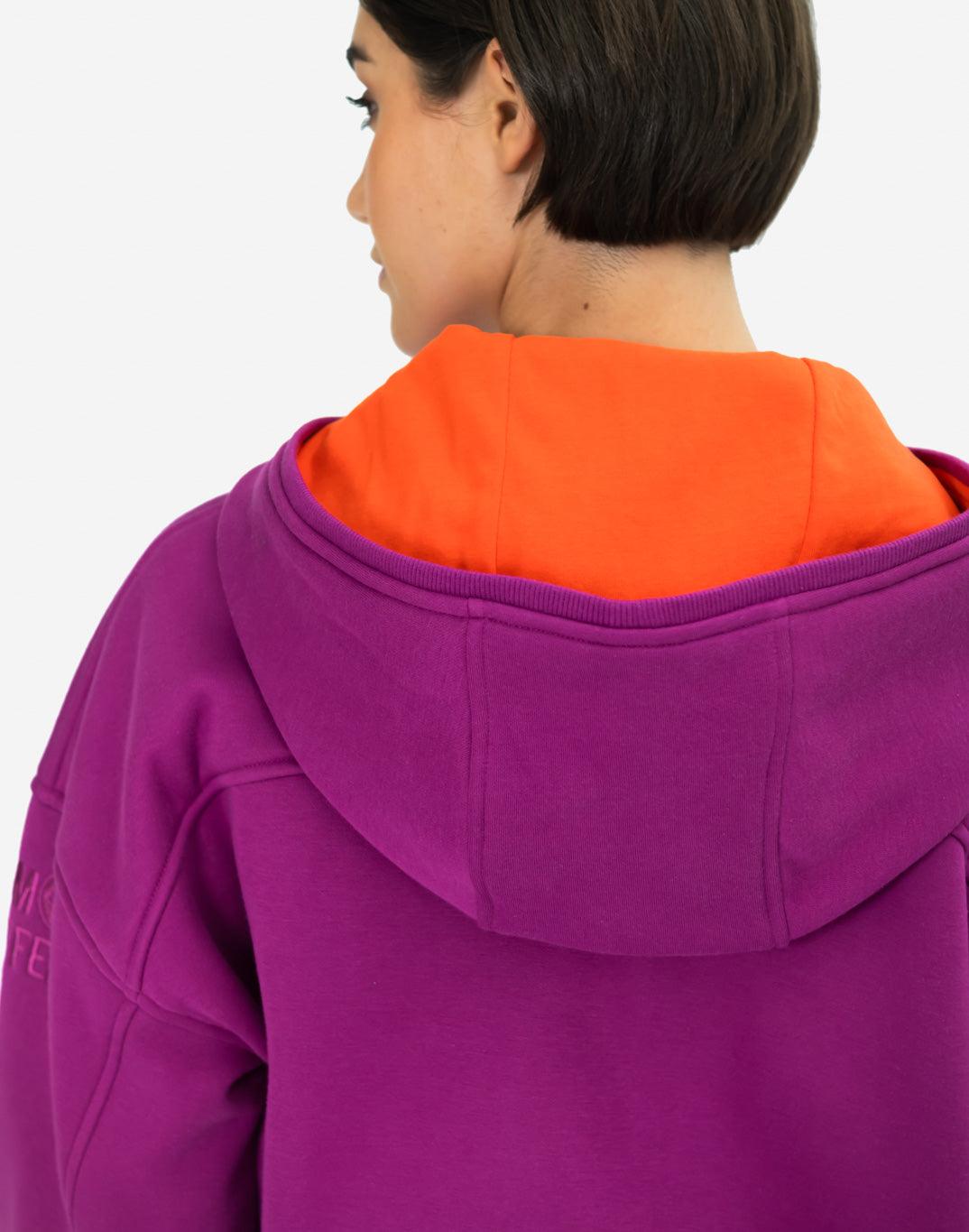 Sierra Fleece Zip Hoodie in Very Berry - Hoodies - Gym+Coffee IE