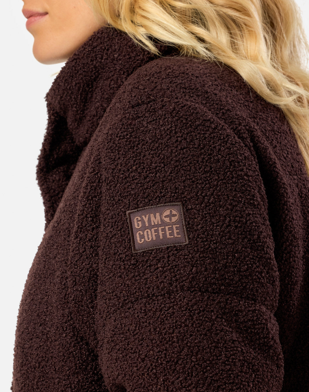 Cloud Puffer Jacket in Mocha Bean