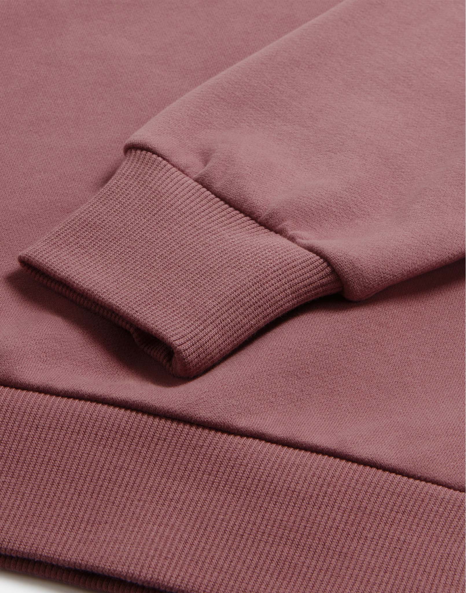 Daily Collared Sweatshirt in Terra Rose