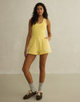Daily Cotton Shorts in Lemon Sorbet