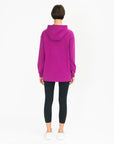 Chill Longline Hoodie in Very Berry - Hoodies - Gym+Coffee IE