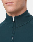 Chill Half Zip in Moss Green - Sweatshirts - Gym+Coffee IE