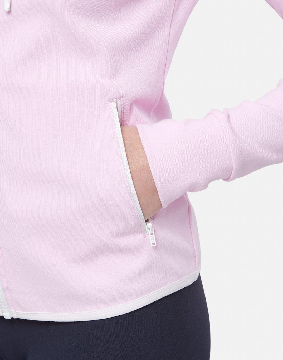 Chill Zip Hoodie in Baby Pink - Hoodies - Gym+Coffee IE