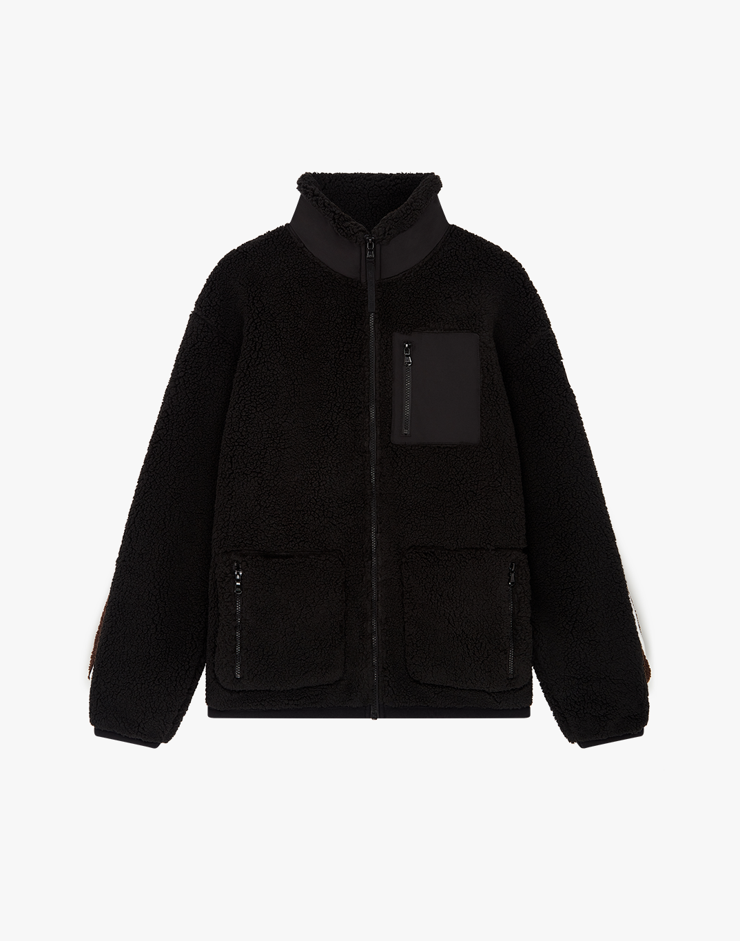 Industry Fleece Jacket in Black