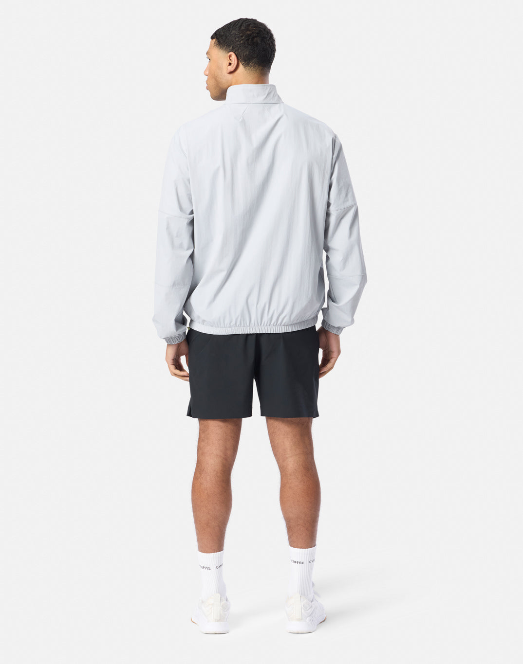 GPC Train Half Zip Jacket in Stone Grey