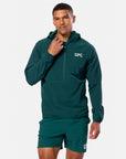 GPC Train Hooded Midlayer in Amazon Green