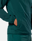 GPC Train Hooded Midlayer in Amazon Green