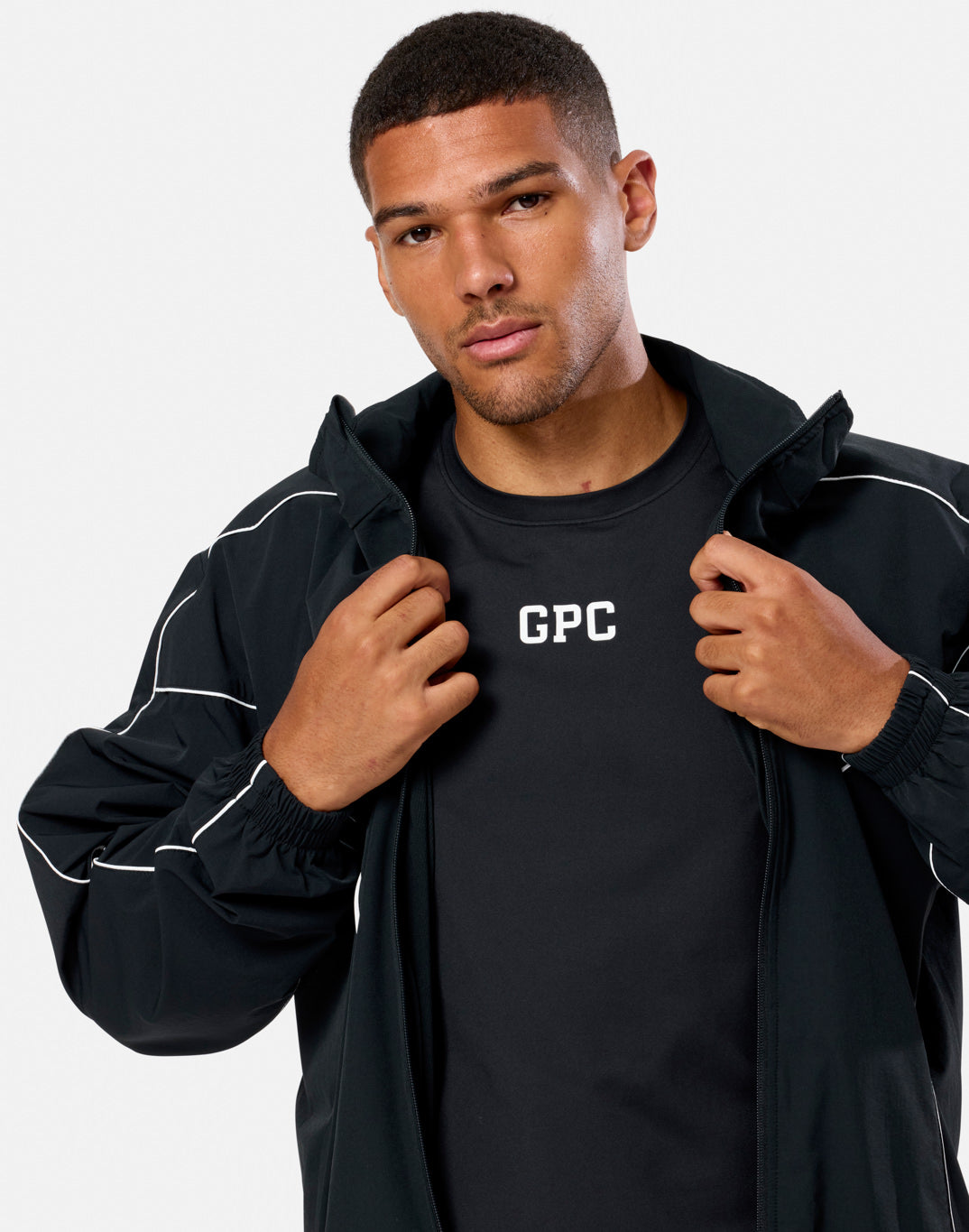 GPC Train Jacket in Black