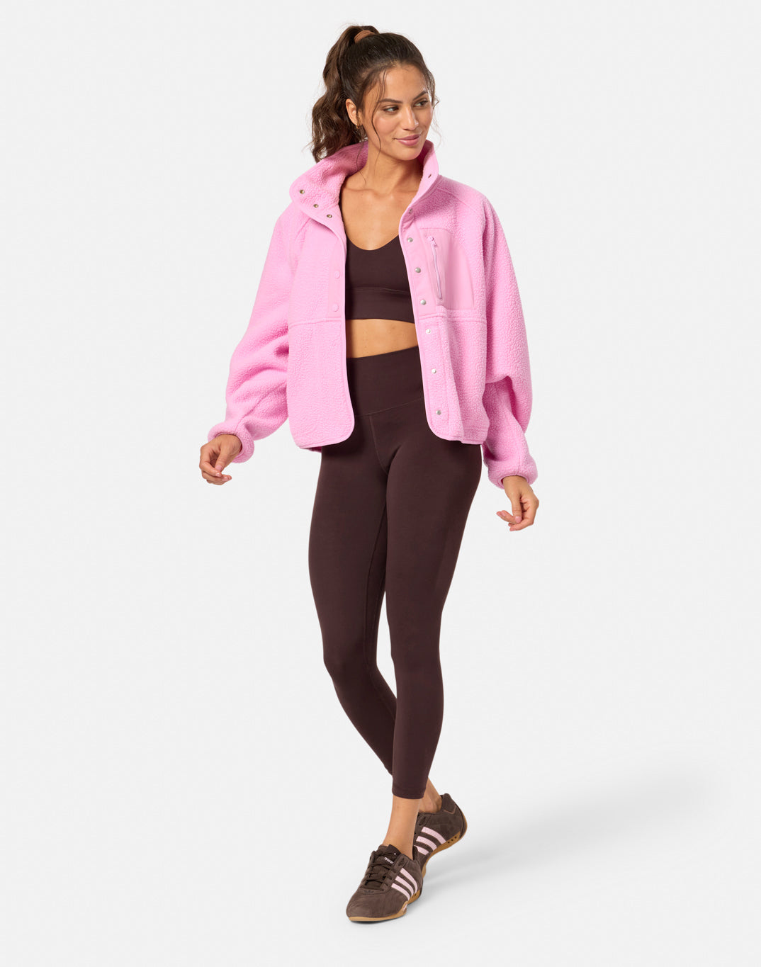 Horizon Layer Up Jacket in Cotton Candy