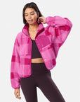 Horizon Layer Up Jacket in in Gingham Print