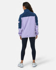 Half Zip Polar Fleece in Lilac