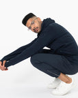 Chill Zip Hoodie in Obsidian - Hoodies - Gym+Coffee IE