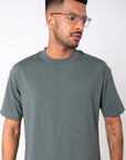 Dart Tee in Green Smoke - T-Shirts - Gym+Coffee IE