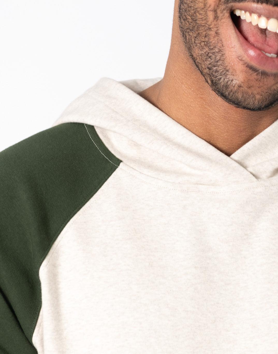 2Tone Chill Hoodie in Forest Green - Hoodies - Gym+Coffee IE