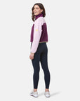 Half Zip Crop Polar Fleece in Sangria - Fleeces - Gym+Coffee IE