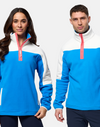 Half Zip Polar Fleece in Sky Blue