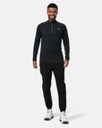 Relentless 1/4 Zip in Black - Midlayer - Gym+Coffee IE