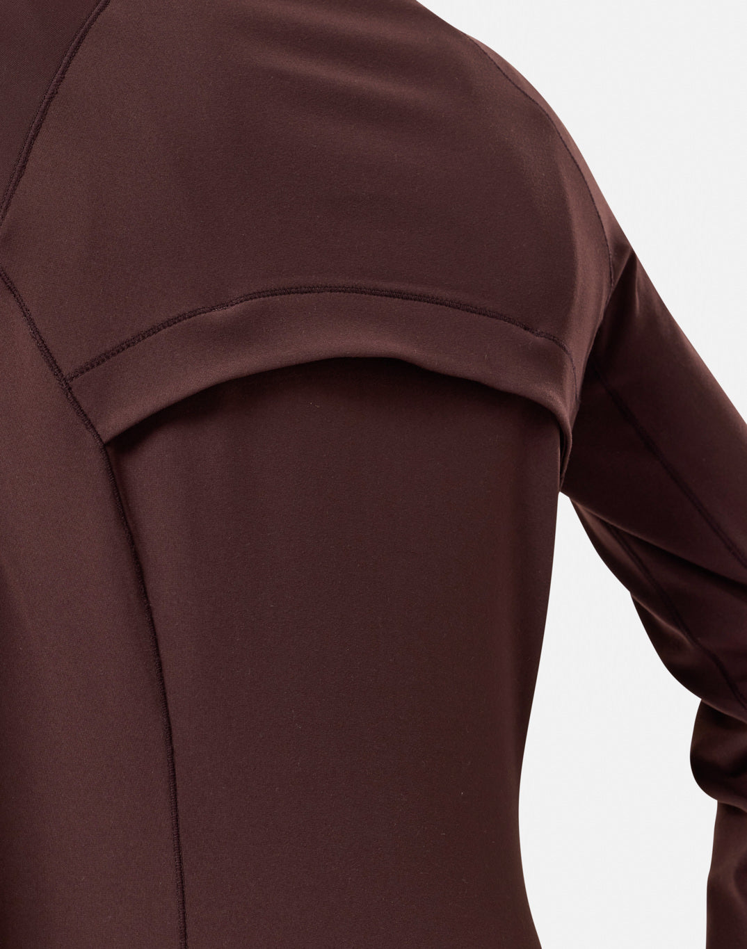 Relentless Full Zip in Mocha Bean