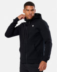 Relentless Full Zip Hoodie in Black