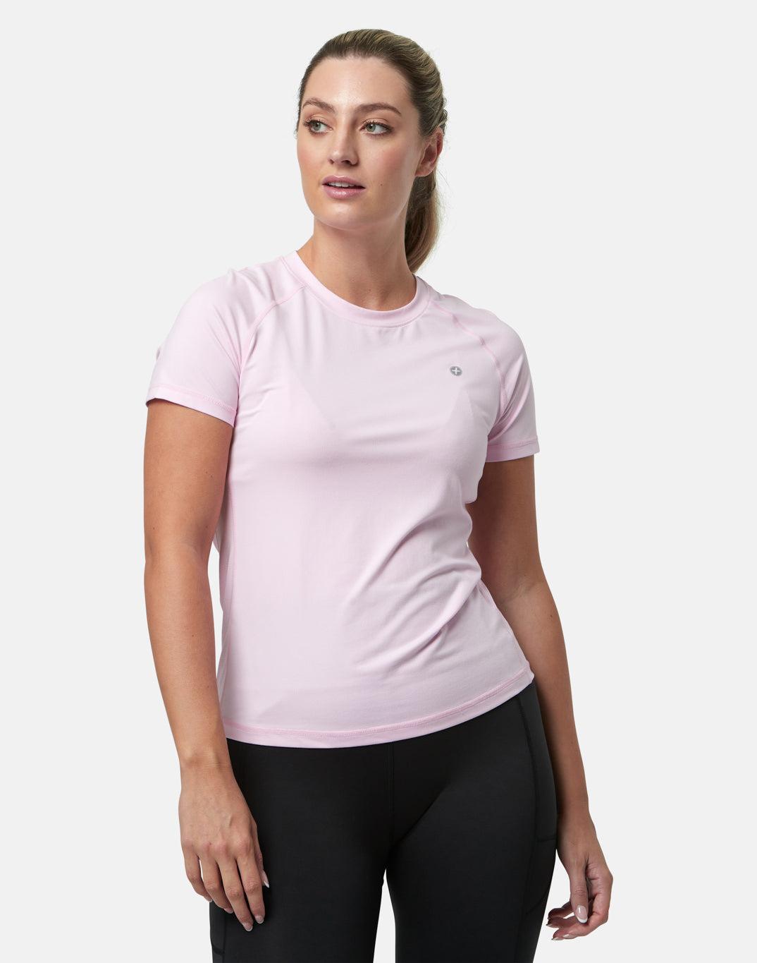 Relentless Tee in Baby Pink - T-Shirts - Gym+Coffee IE