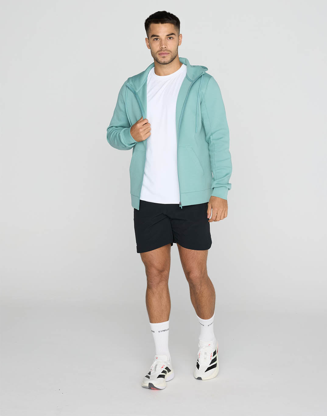 Relentless Zip Hoodie in Fresh Green