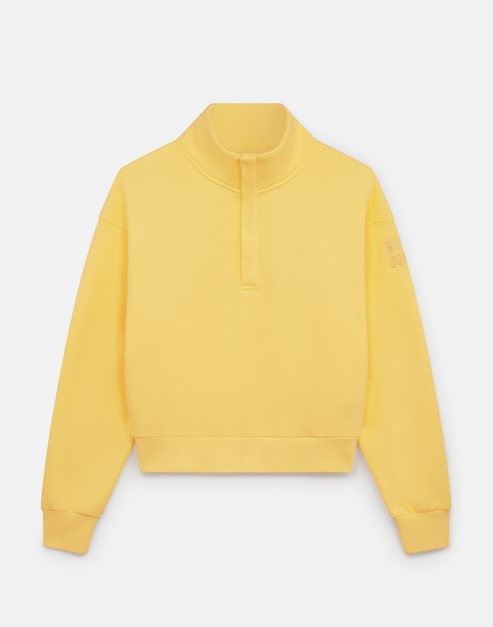 Daily Snap Collar Sweatshirt in Lemon Sorbet