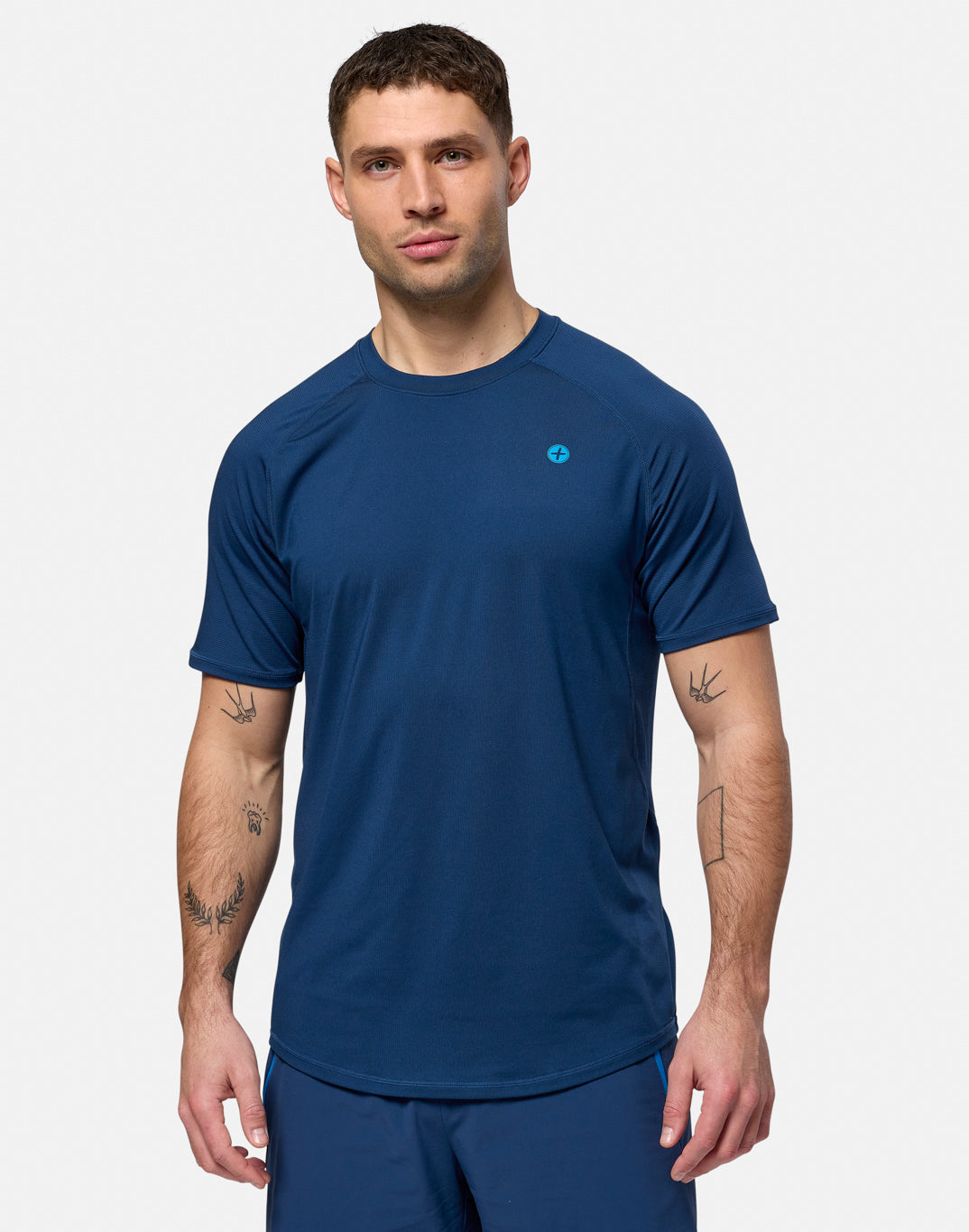 Relentless Tee in Petrol Blue