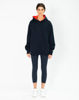 Sierra Fleece Hoodie in Obsidian - Hoodies - Gym+Coffee IE