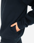 Sierra Fleece Hoodie in Obsidian - Hoodies - Gym+Coffee IE