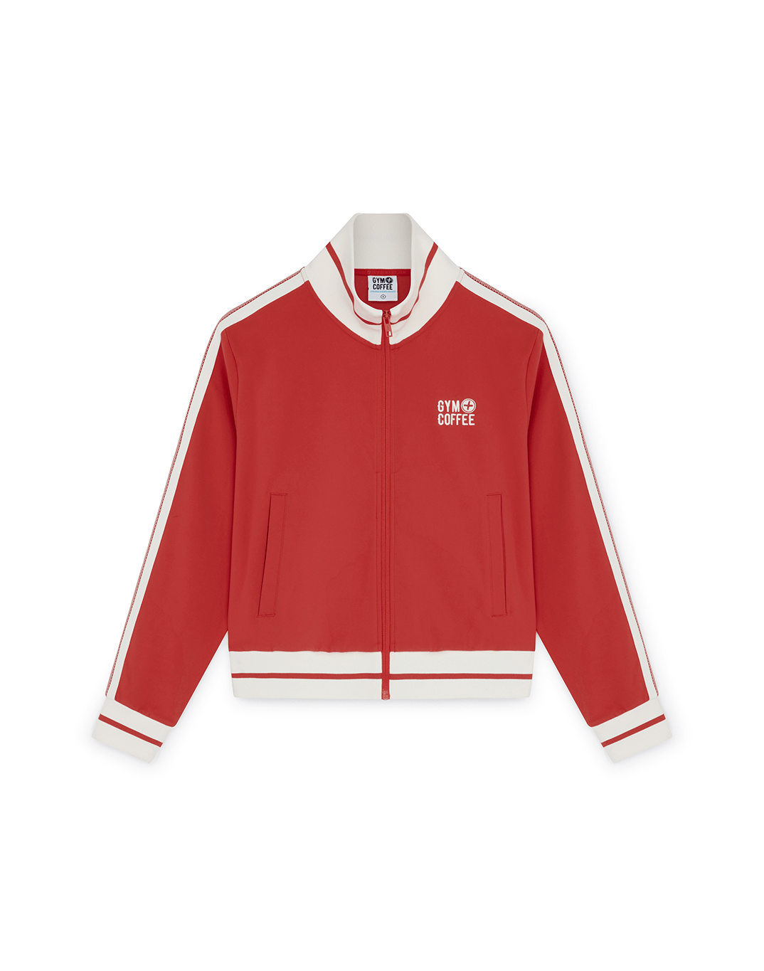 Varsity Jacket in Crimson Red