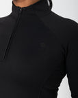 Adaptive Crop Midlayer in Black - Midlayer - Gym+Coffee IE