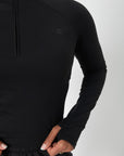 Adaptive Crop Midlayer in Black - Midlayer - Gym+Coffee IE