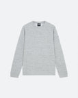 Textured Sweatshirt in Heather Grey