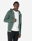 Chill Zip Hoodie in Fern Green - Hoodies - Gym+Coffee IE