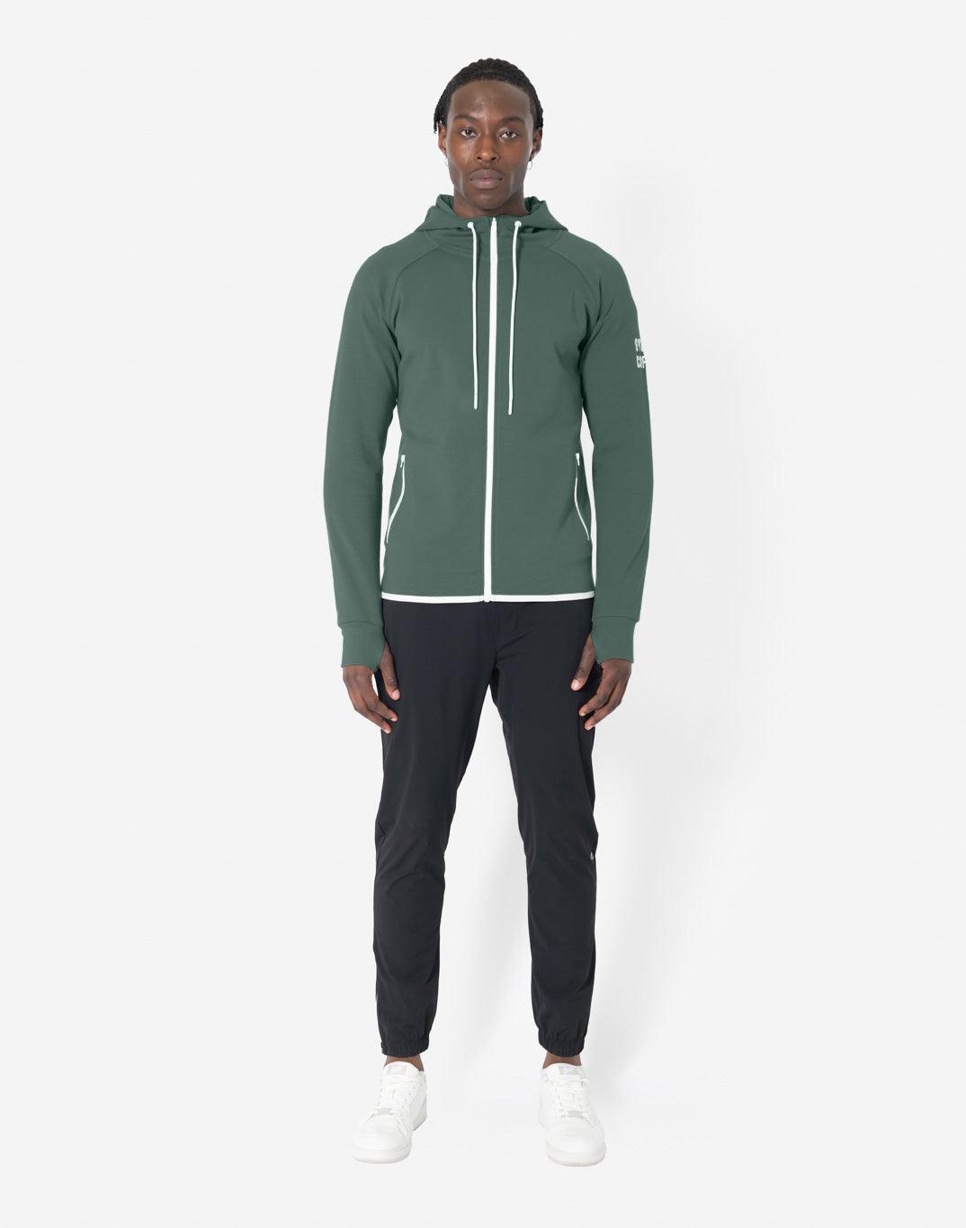 Chill Zip Hoodie in Fern Green - Hoodies - Gym+Coffee IE