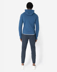 Chill Zip Hoodie in Silk Blue - Hoodies - Gym+Coffee IE